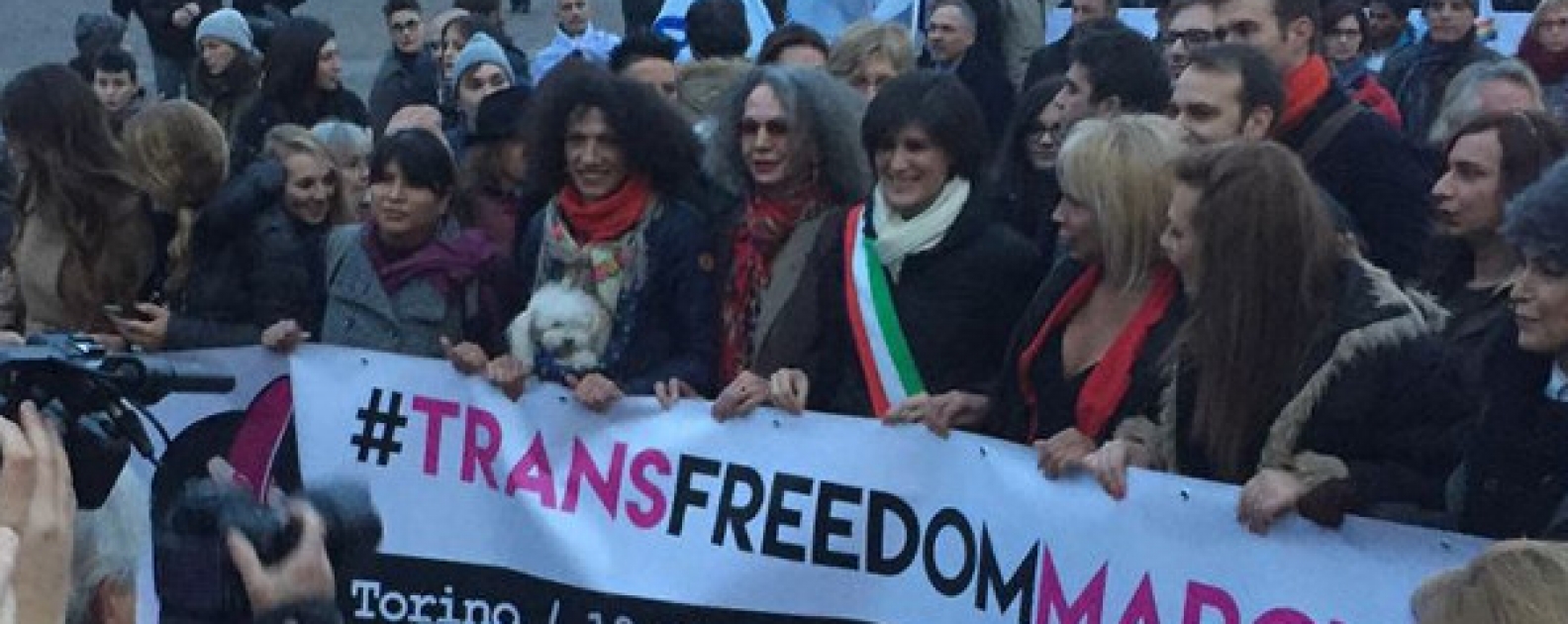 La Trans Freedom March Partita Con Le Persone Trans Contro La